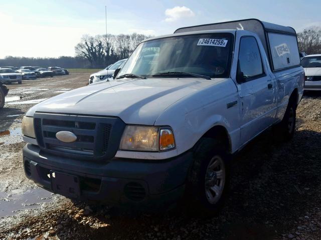 1FTYR10D48PB02681 - 2008 FORD RANGER WHITE photo 2