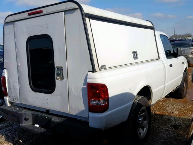 1FTYR10D48PB02681 - 2008 FORD RANGER WHITE photo 4