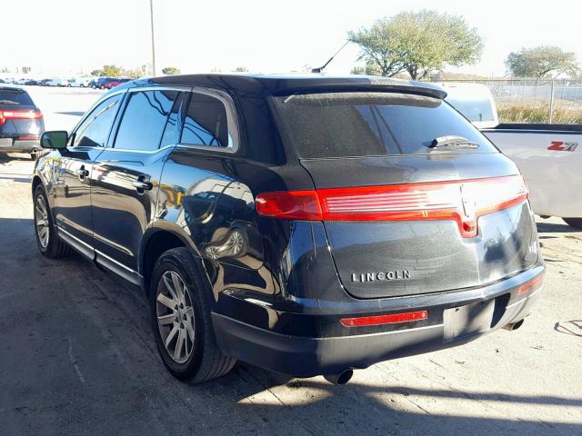 2LMHJ5FK2DBL53849 - 2013 LINCOLN MKT BLACK photo 3