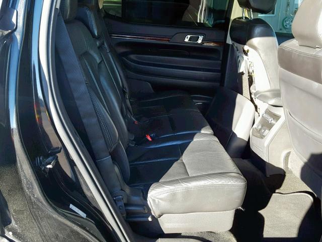 2LMHJ5FK2DBL53849 - 2013 LINCOLN MKT BLACK photo 6