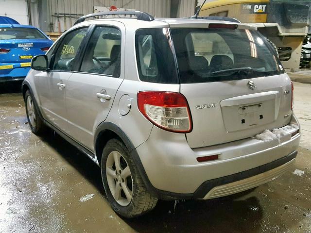 JS2YB413X75100557 - 2007 SUZUKI SX4 GRAY photo 3