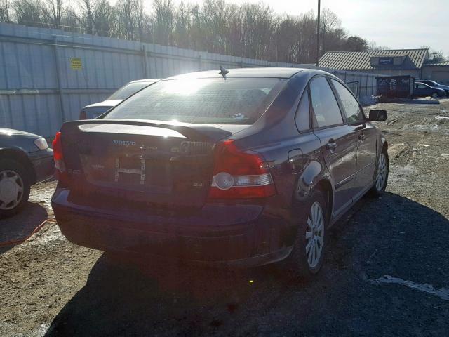 YV1MS382852065784 - 2005 VOLVO S40 2.4I BLACK photo 4