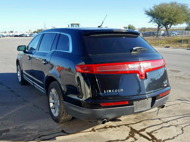 2LMHJ5NK6EBL50813 - 2014 LINCOLN MKT BLACK photo 3