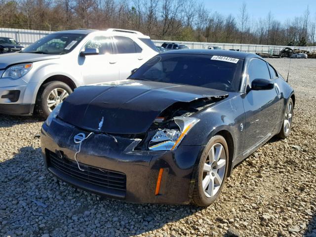 JN1AZ34D85M602382 - 2005 NISSAN 350Z COUPE BLACK photo 2