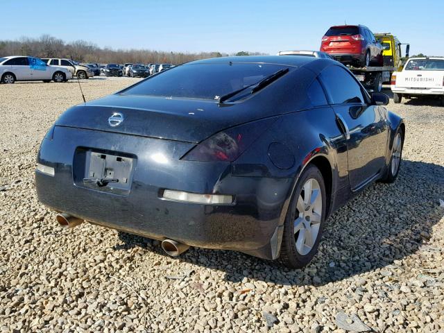 JN1AZ34D85M602382 - 2005 NISSAN 350Z COUPE BLACK photo 4