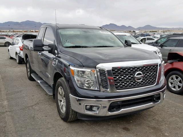 1N6AA1C61HN575954 - 2017 NISSAN TITAN SV BLACK photo 2