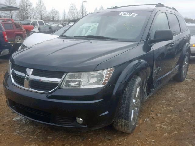 3D4PG5FV6AT117258 - 2010 DODGE JOURNEY SX BLACK photo 2