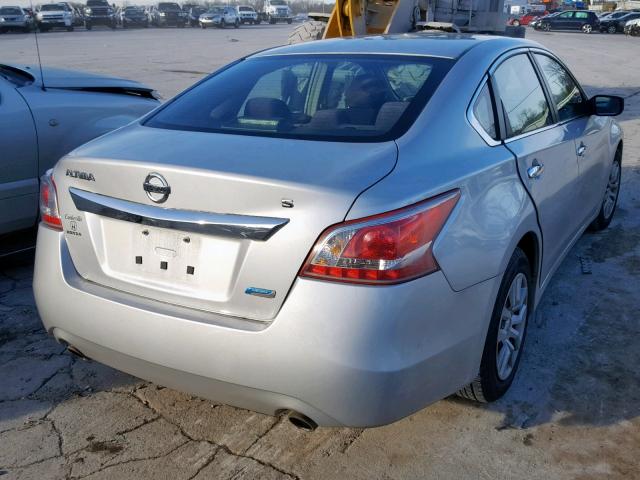 1N4AL3AP3DC213771 - 2013 NISSAN ALTIMA 2.5 SILVER photo 4