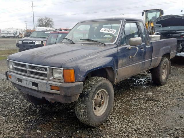 JT4RN66S0F5073918 - 1985 TOYOTA PICKUP XTR BLUE photo 2