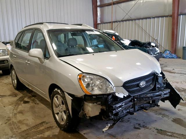 KNAFG525577069115 - 2007 KIA RONDO BASE SILVER photo 1