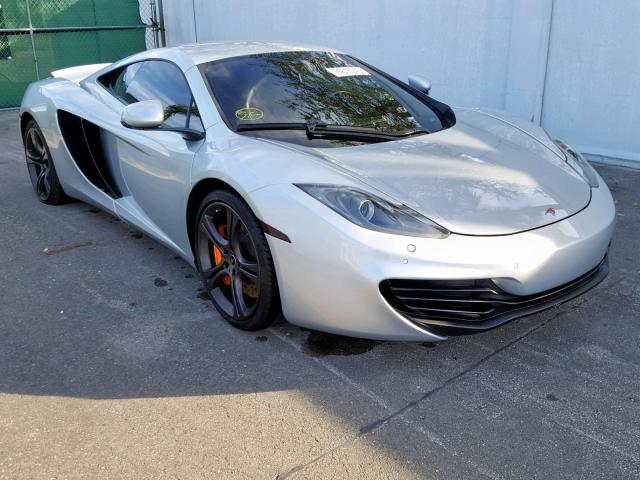 SBM11AAA9CW001297 - 2012 MCLAREN AUTOMOTIVE MP4-12C SILVER photo 1