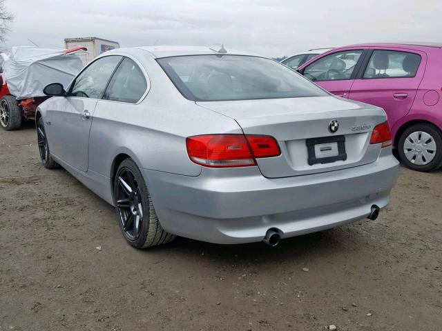 WBAWC73558E064841 - 2008 BMW 335 XI SILVER photo 3