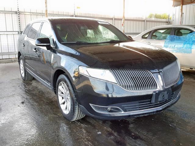 2LMHJ5NK9EBL52460 - 2014 LINCOLN MKT BLACK photo 1