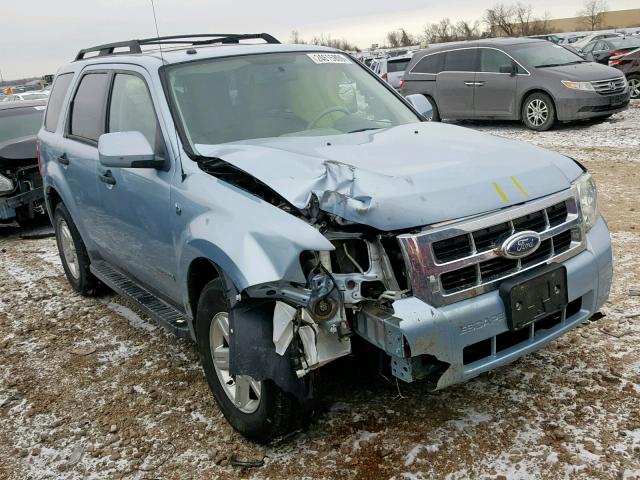 1FMCU59H18KB58589 - 2008 FORD ESCAPE HEV BLUE photo 9