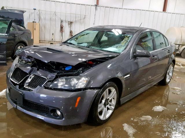 6G2ER577X8L122992 - 2008 PONTIAC G8 GRAY photo 2