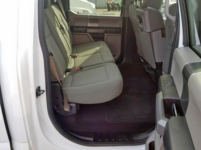 1FTEW1CF9HKC74016 - 2017 FORD F150 SUPER WHITE photo 6