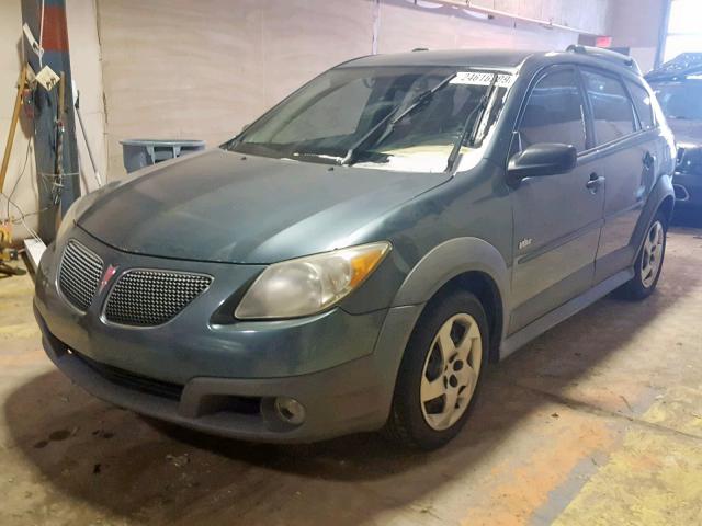 5Y2SL65816Z413762 - 2006 PONTIAC VIBE BLUE photo 2