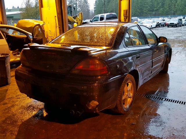 1G2NV52E4YM723663 - 2000 PONTIAC GRAND AM G BLACK photo 4