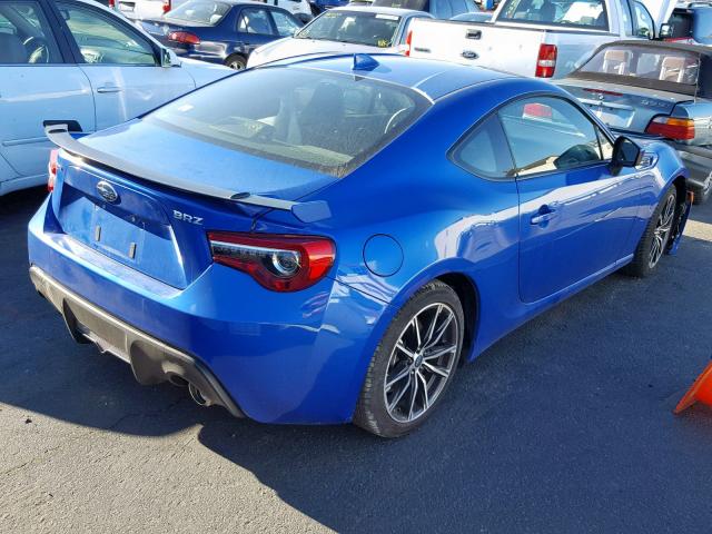 JF1ZCAC17H8604074 - 2017 SUBARU BRZ 2.0 LI BLUE photo 4