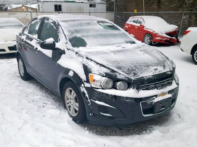 1G1JA5SH9C4185673 - 2012 CHEVROLET SONIC LS 黑色 照片 1