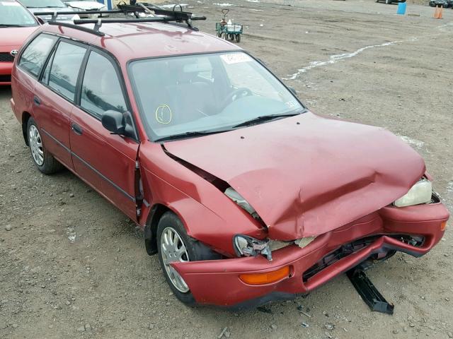 JT2AE09W9P0041498 - 1993 TOYOTA COROLLA BA RED photo 1