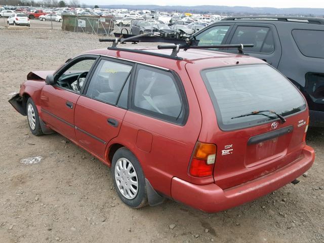 JT2AE09W9P0041498 - 1993 TOYOTA COROLLA BA RED photo 3