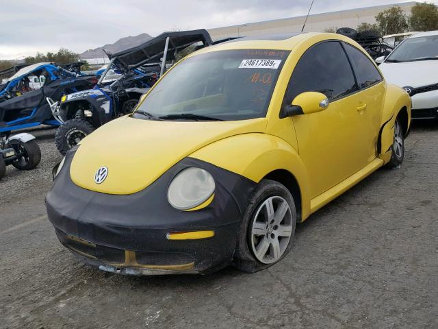 3VWRR31C66M409890 - 2006 VOLKSWAGEN NEW BEETLE Sarı foto 2