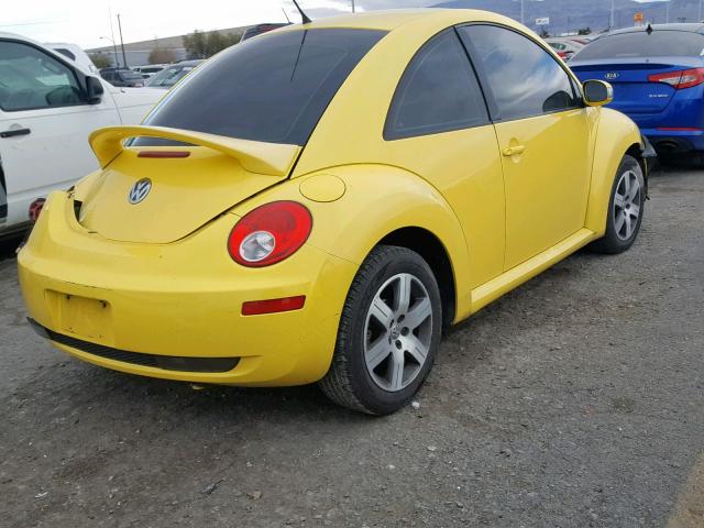 3VWRR31C66M409890 - 2006 VOLKSWAGEN NEW BEETLE Sarı foto 4