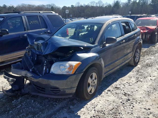 1B3HB28B57D321065 - 2007 DODGE CALIBER BLUE photo 2