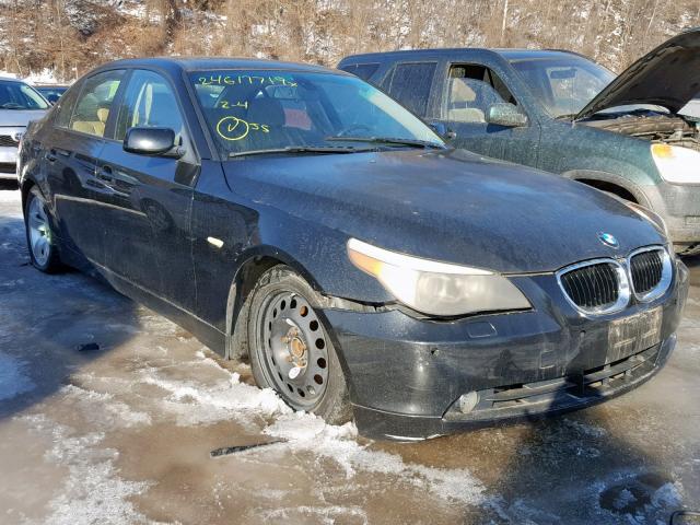 WBANA53534B167449 - 2004 BMW 525 I BLACK photo 1