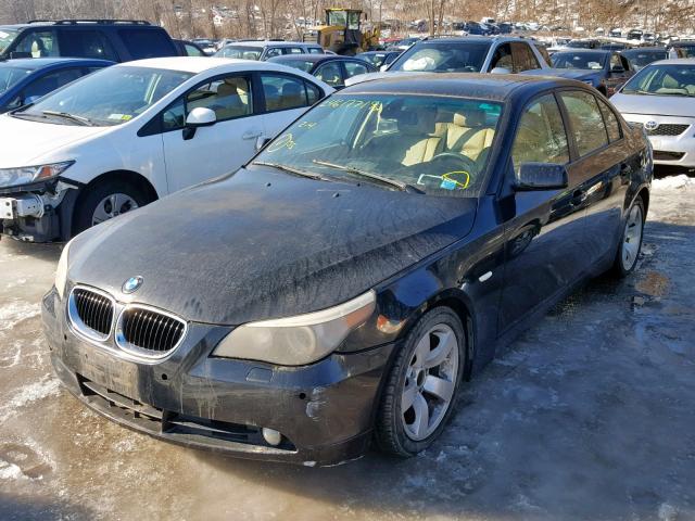 WBANA53534B167449 - 2004 BMW 525 I BLACK photo 2