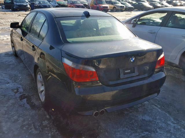 WBANA53534B167449 - 2004 BMW 525 I BLACK photo 3