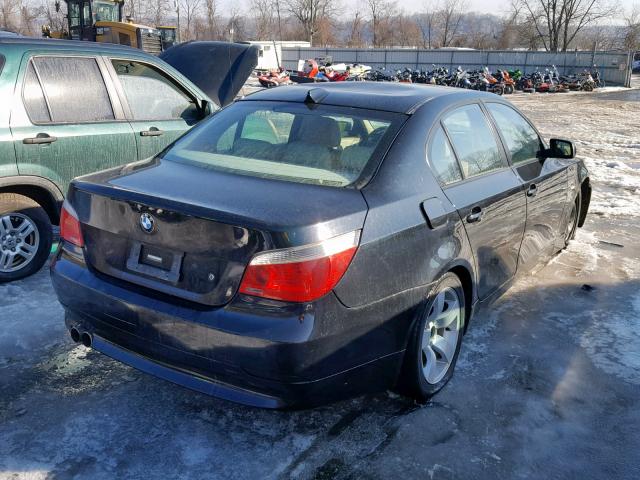 WBANA53534B167449 - 2004 BMW 525 I BLACK photo 4