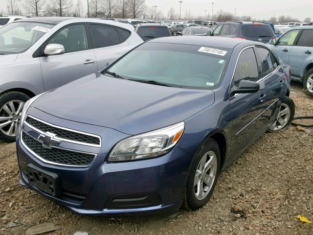 1G11B5SAXDF351723 - 2013 CHEVROLET MALIBU LS BLUE photo 2