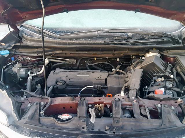 2HKRM3H7XGH509279 - 2016 HONDA CR-V EXL BURGUNDY photo 7