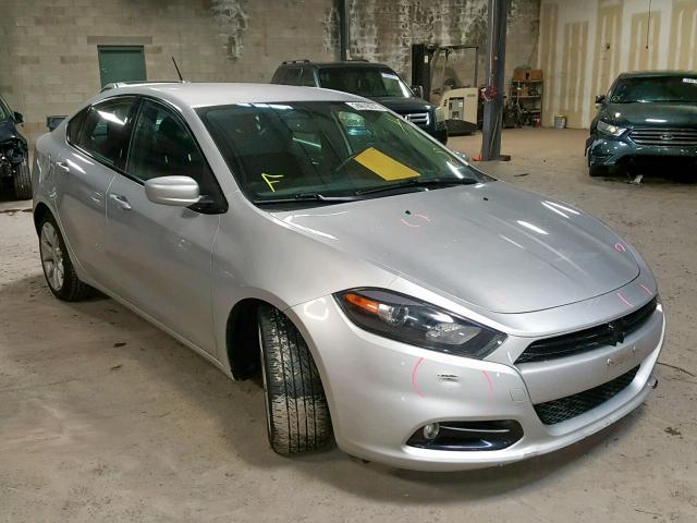 1C3CDFBA7DD324107 - 2013 DODGE DART SXT SILVER photo 1