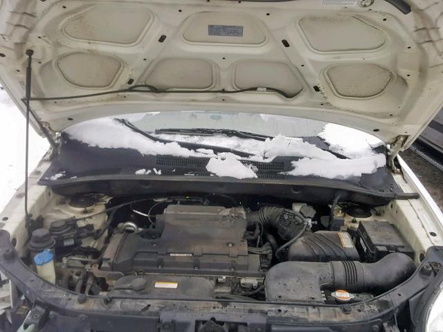 KNDJF724887461056 - 2008 KIA SPORTAGE L WHITE photo 7