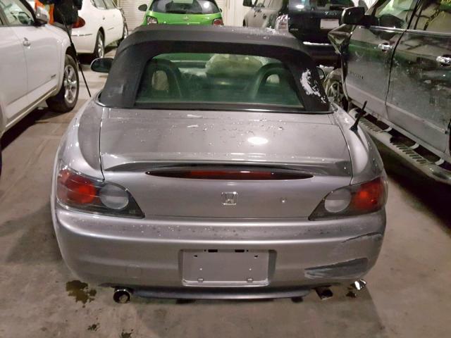 JHMAP11451T003269 - 2001 HONDA S2000 SILVER photo 6