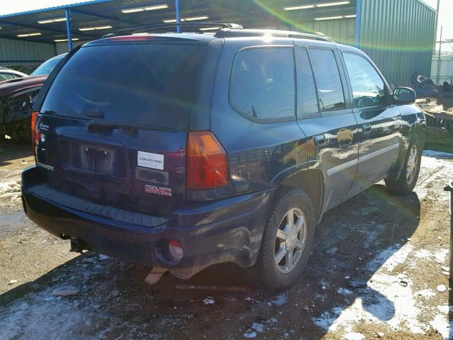 1GKDT13S172227518 - 2007 GMC ENVOY BLUE photo 4