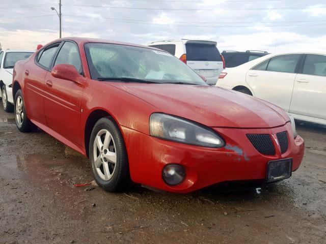 2G2WP552081189248 - 2008 PONTIAC GRAND PRIX MAROON photo 1