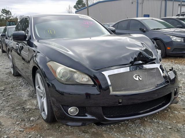 JN1AY1AP2BM520584 - 2011 INFINITI M56 BLACK photo 1