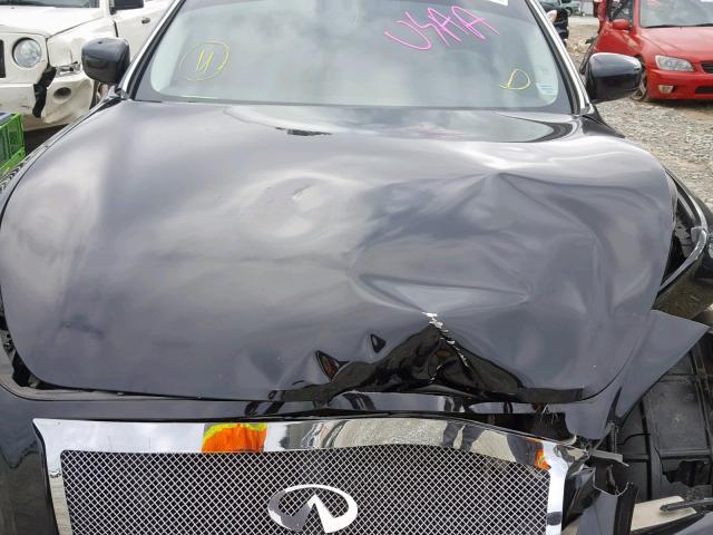 JN1AY1AP2BM520584 - 2011 INFINITI M56 BLACK photo 7