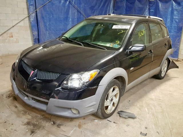 5Y2SL62883Z440618 - 2003 PONTIAC VIBE BLACK photo 2