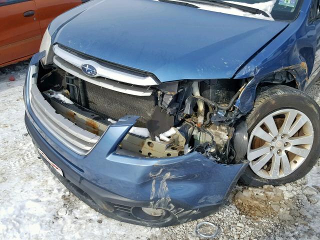 4S4WX91D794400358 - 2009 SUBARU TRIBECA BLUE photo 9