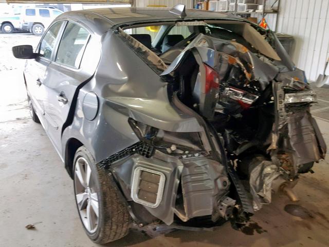 19VDE1F33EE000012 - 2014 ACURA ILX 20 GRAY photo 3