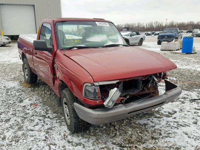 1FTCR10A3TUC98784 - 1996 FORD RANGER BURGUNDY photo 1