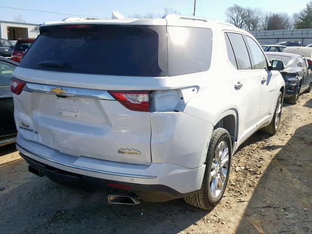 1GNEVKKW5JJ153352 - 2018 CHEVROLET TRAVERSE H WHITE photo 4