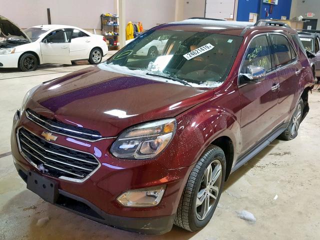 2GNFLGEK4H6108569 - 2017 CHEVROLET EQUINOX PR BURGUNDY photo 2