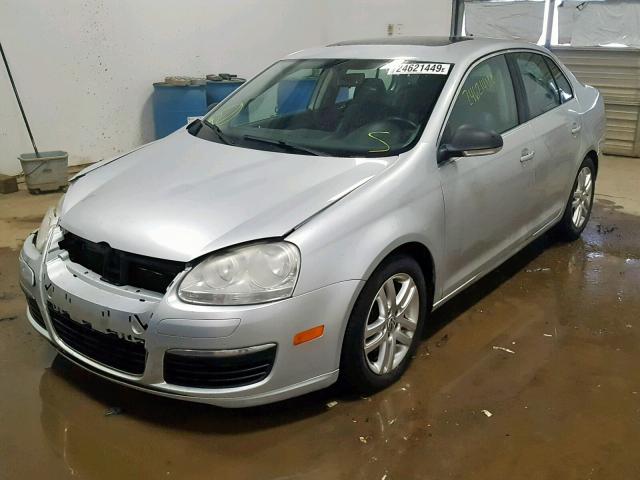 3VWST71K06M038727 - 2006 VOLKSWAGEN JETTA TDI SILVER photo 2