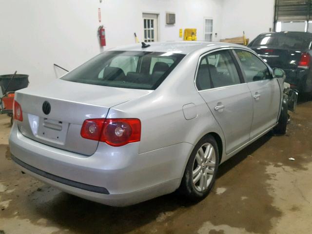 3VWST71K06M038727 - 2006 VOLKSWAGEN JETTA TDI SILVER photo 4